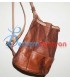 Handmade pure and genuine Algerian Berber goatskin leather handbag