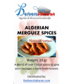 Authentic Algerian Merguez Mergaz sausages spices - 20gr