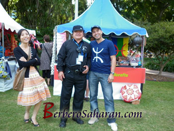 Africa festival 2010 in Hyde Park Sydney Australia - Berbero Saharan Represented Algeria and Tamazgha